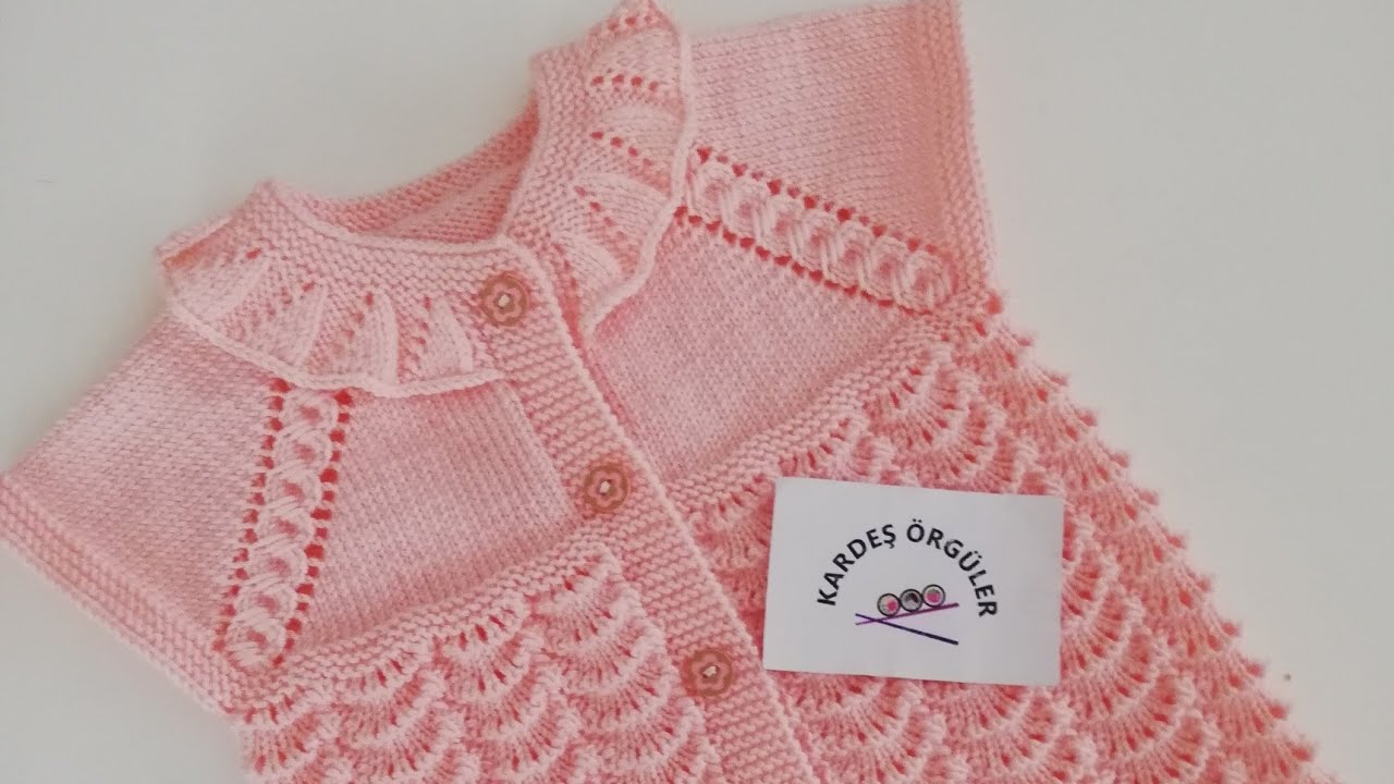 2 Yas Bebek Yelegi Robasi Kardes Orguler Youtube Baby Knitting Patterns Bebek Giysi Desenlerleri Bebek Elbise Ogreticileri