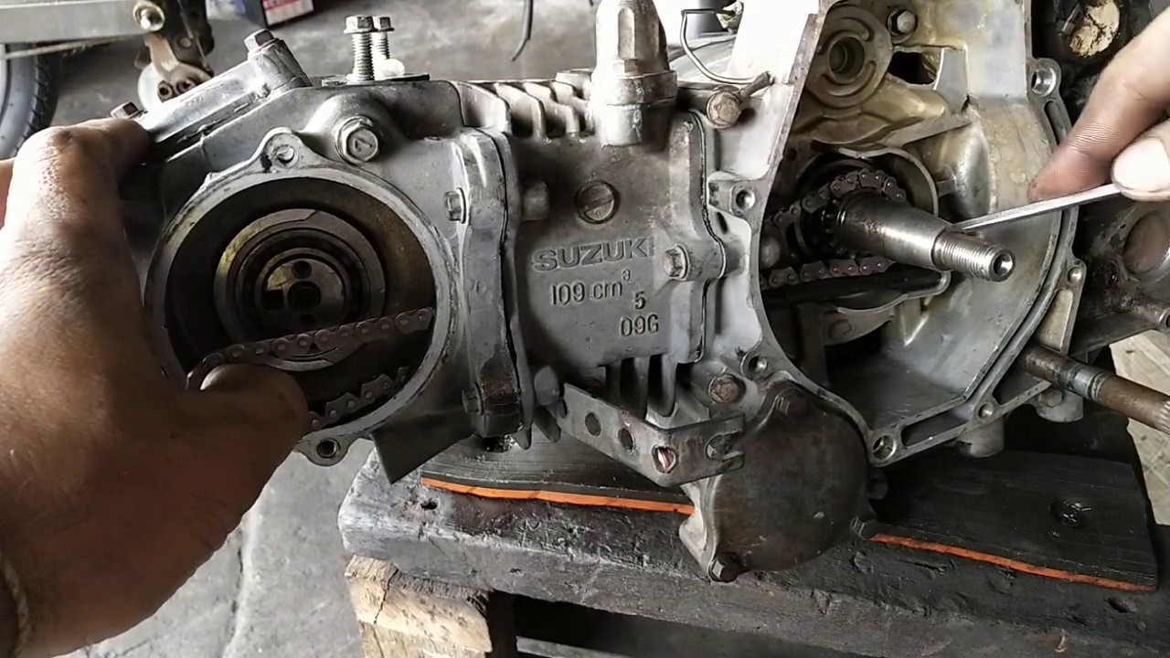 ประกอบชุดฝาสูบ Suzuki Smash👨‍🔧👨‍🔧