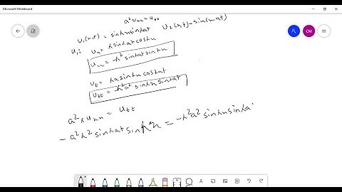 Verify that the given function or functions is a solution of the given partial differential equatio…