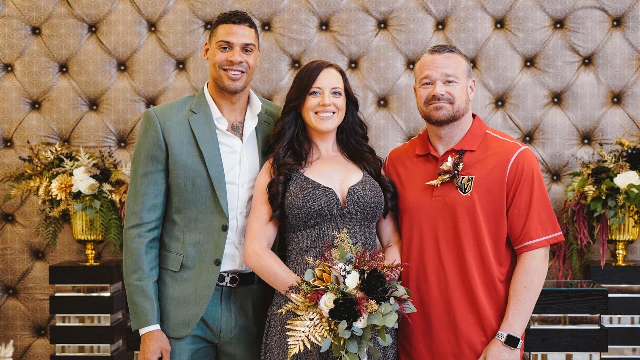 Golden Knights' Ryan Reaves gives 2 fans wedding to remember, Golden  Knights