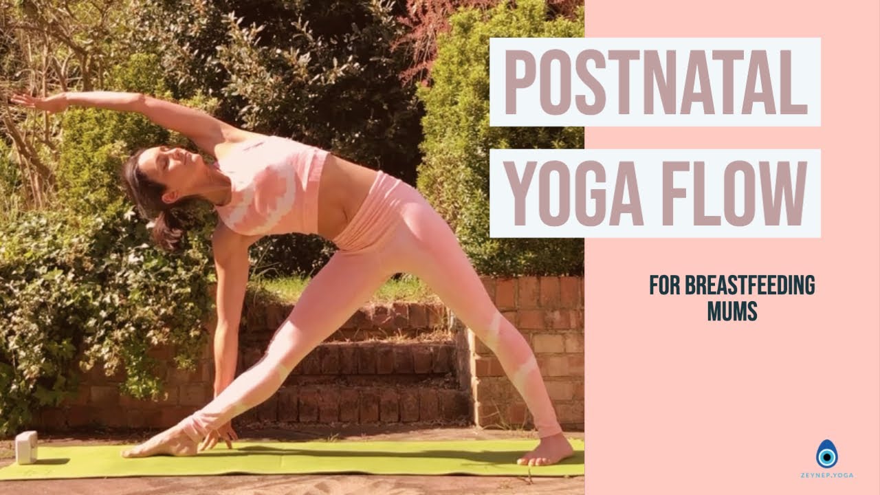 Postnatal Yoga Flow For Breastfeeding Mums Neck, Shoulders & Back YouTube