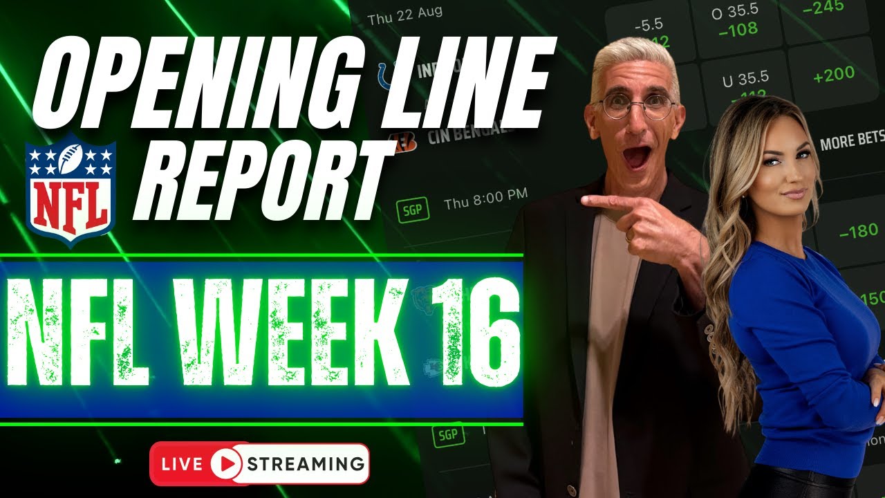 NFL Week 16 Sharp Action: Beat the Market Before Everybody Else! | NFL ...