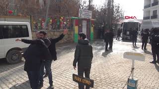Van HDP'li vekillerin Leyla Güven'e destek yürüyüşüne izin verilmedi Resimi