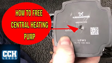 CENTRAL HEATING CIRCULATOR  - Grundfos ERP Pumps - Sticking pump