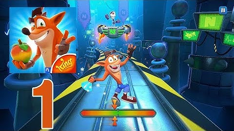 Crash Bandicoot : On The Run [First Look] (Android Gameplay)