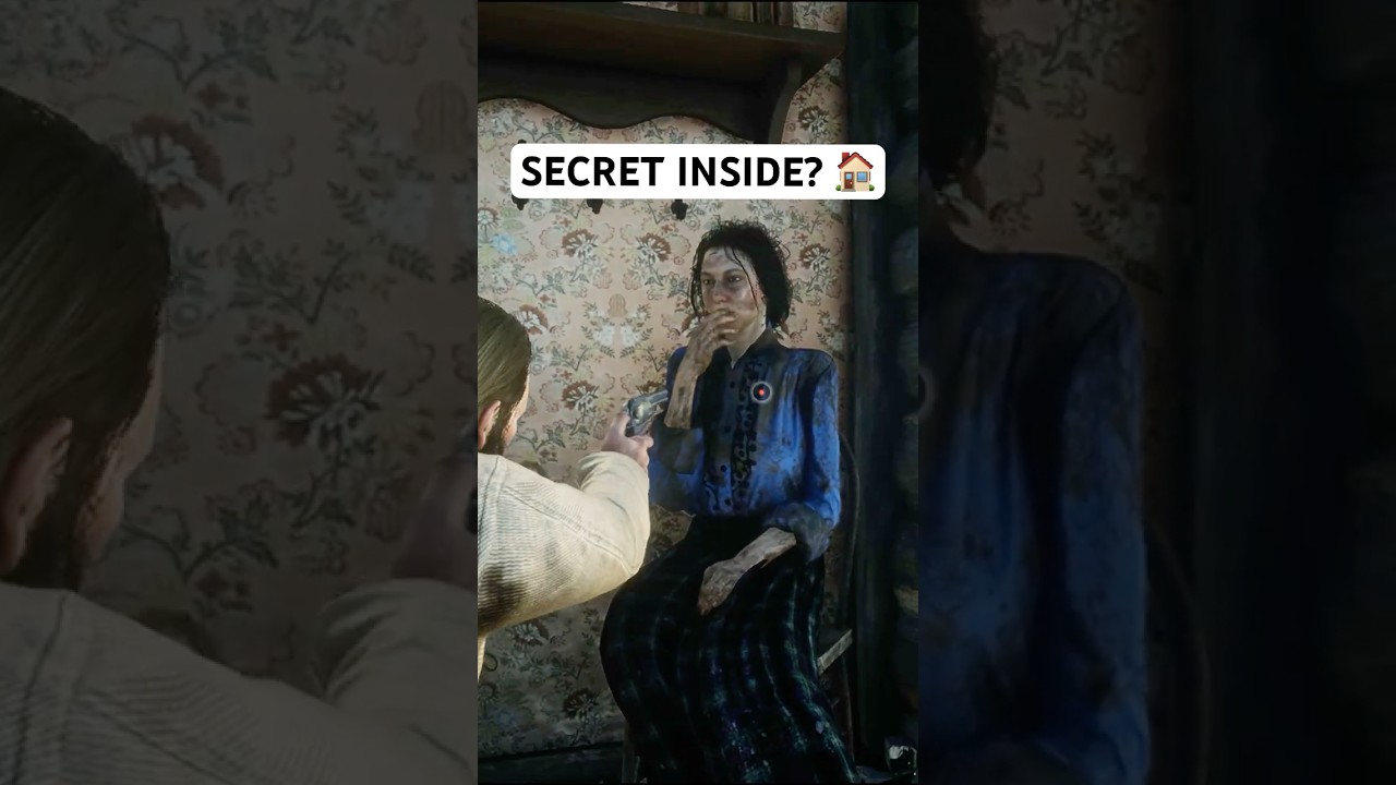I BROKE RDR2: Entering Charlotte’s House With MODS! #rdr2 #shorts