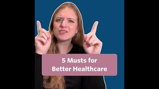 5 Things We Must Do To Improve the U.S. Healthcare System for Deaf Patients
