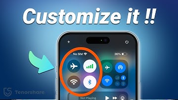 🤯 Customize iOS 18 Control Center - Add Wi-Fi, Bluetooth, AirDrop, Cellular Toggle in 1 Minutes