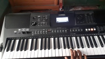 Yamaha PSR e 463 song (chillin 002) factory
