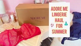 Adore Me Summer Lingerie Haul | All Things Sam