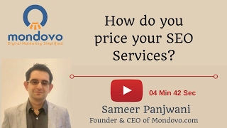 How do you price your SEO Services? SEO Pricing Model - How to structure your Pricing