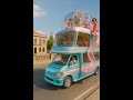 Dreamy Triple Deck Luxury Bus With Rooftop Slide 😍🚌 #shorts #aivideo #ai #rv #bus #rvlife #luxurybus