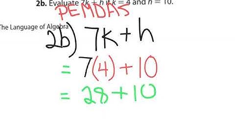 Course 2 Accelerated L. 1-3 Variables & Expressions