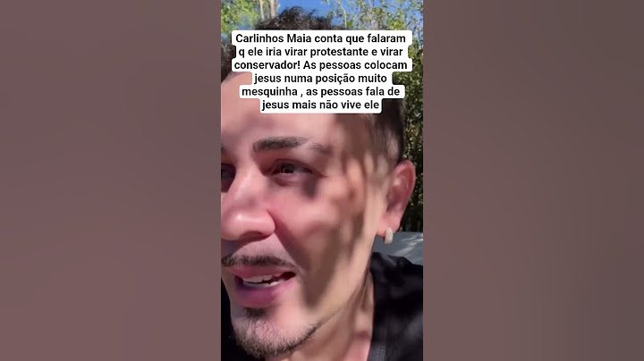Carlinhos Maia says that people talk about Jesus in a very petty way! They talk about him more th...