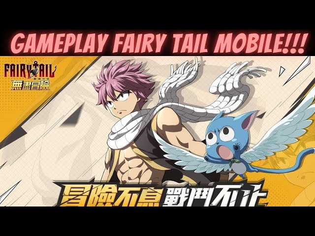 ESSE NOVO JOGO DE FAIRY TAIL e ESTÁ MUITO BOM e INCRIVEL!! (FAIRY