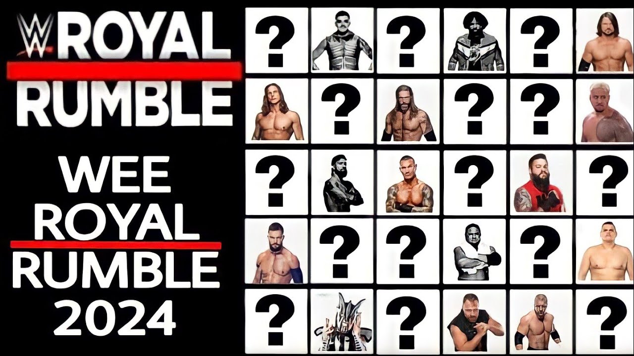 WWE ROYAL RUMBLE 2024 YouTube