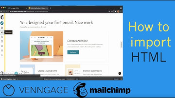 How to HTML Export Straight into MailChimp
