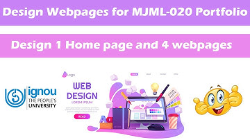 Design website for the Production Portfolio of MJML-020 | Ignou MAJMC