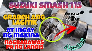 Suzuki Smash 115 Grabeh ang Ingay ng Kanyang Makina   Nagbabawas pa ng Langis. Alamin.