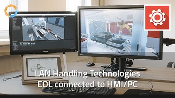 Prespective Demo: LAN Handling Technologies - EOL connected to HMI/PC