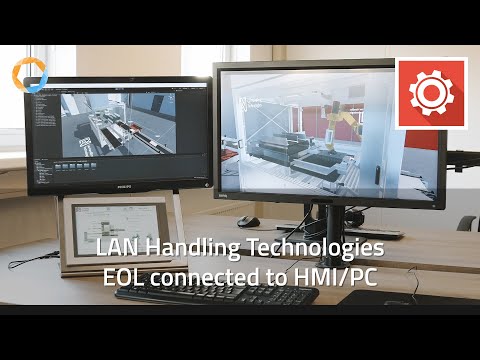Prespective Demo: LAN Handling Technologies - EOL connected to HMI/PC