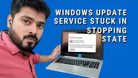 Lổi không stop được windows services