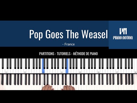 Pop Goes the Weasel - Jack In The Box (Easy Piano)