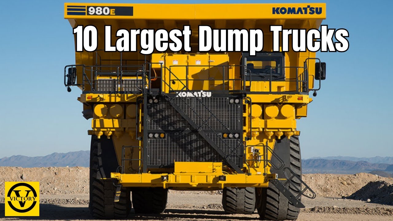 World's top 10 largest dump trucks YouTube