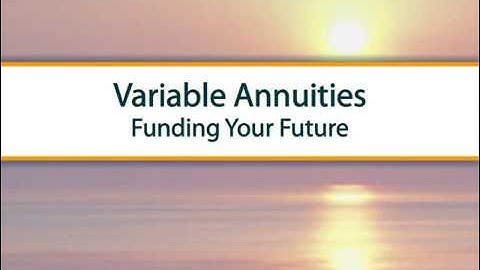 Introduction to Variable Annuities