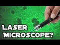 Make A Microscope With A Laser Pen!