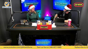 Hire It Done is live on 101 WRIF!