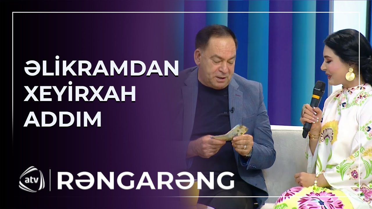Mahnısını gənc müğənniyə satan Əlikramdan XEYİRXAH ADDIM /Rəngarəng