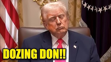 WH Staffers PANIC As Trump FALLS ASLEEP on Camera AGAIN!