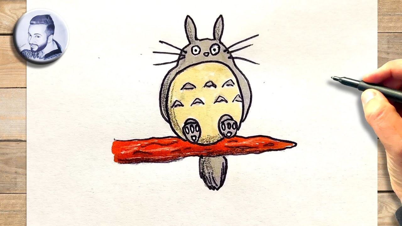 Dessiner Totoro Facilement