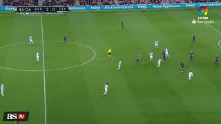 Muy Posiblemente Estamos Ante La Mejor Jugada De La Liga Iniesta Y Messi... Mamma Mia