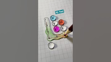 Connect the water drops from 1 to 11 #iqtest #quiz #games #shorts