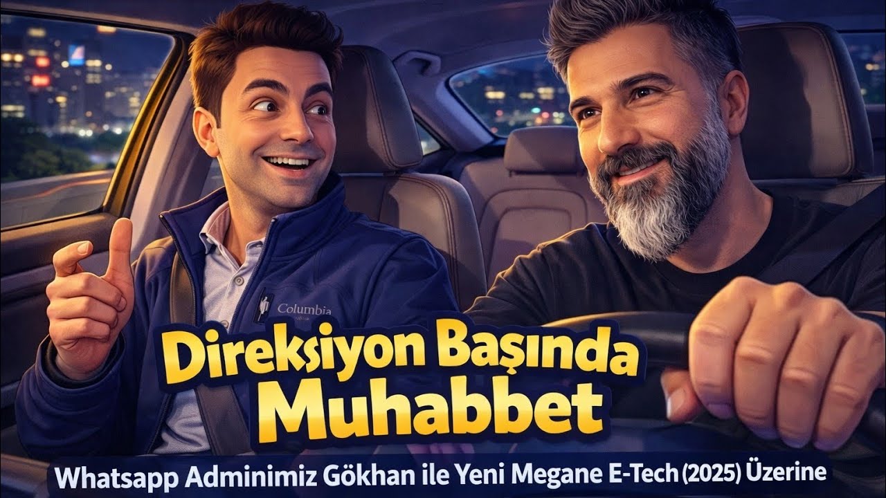 Direksiyon Başında Muhabbet-2: WhatsApp Adminimiz Gökhan ile Yeni Megane E-Tech (2025) Üzerine