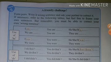 Game 5 A friendly challenge. 1.2 Warm up with Tara And Friends. Class  7