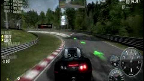Need For Speed Shift : Bugatti Veyron Race (max settings) Part 2