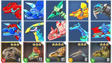 Dino Robot Corps Battlefield + Jurassic World: The Game #1 | Eftsei Gaming