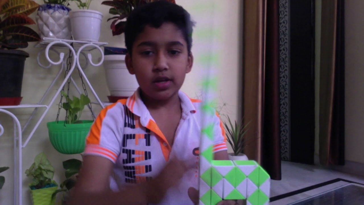 how to make a elephant with Rubik snake puzzle [48 piece]