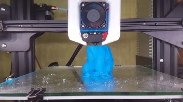 Creality Ender 3 - Polygonal Fox printing timelapse