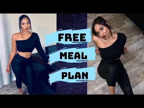 FREE MEAL PLAN TO KICK START YOUR FITNESS JOURNEY! | FIT THICK MEAL PLAN #8 @Justtaylorthings