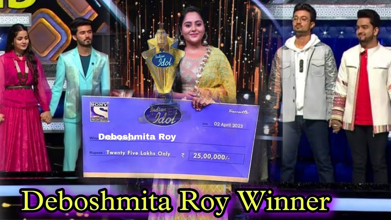 Indian Idol Season 13 Winner Deboshmita Roy Indian Idol 13 Winner
