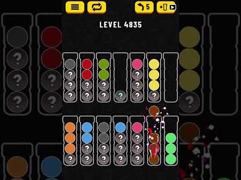 おまとめ4点【5P-58, 5P-59, 5O-2, 51-133】 Ball Sort Puzzle】Level.4835 - YouTube