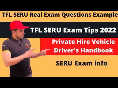 TFL SERU real exam question examples 2022 | TFL seru exam tips/Seru Exam information 2022