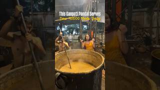 This Ganpati Pandal Serves Over 40000 Meals Daily | Curly Tales #shorts