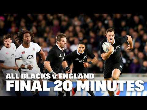 Down By 4 Points... The Final 20 Minutes | New Zealand Vs England Auckland 2014