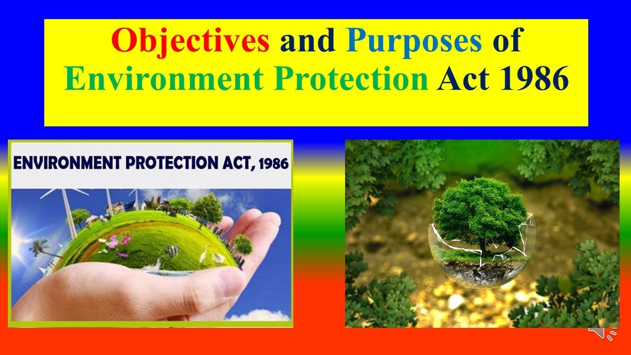 essay on environmental protection act 1986