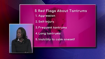 Tantrums: Red Flags